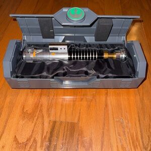 Luke Skywalker legacy Lightsaber Star Wars galaxy’s edge with Case
